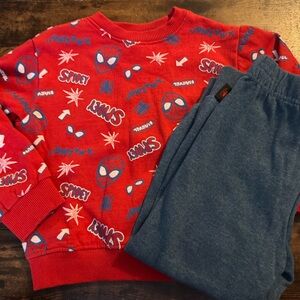 Marvel Red and Blue Kids Matching Set